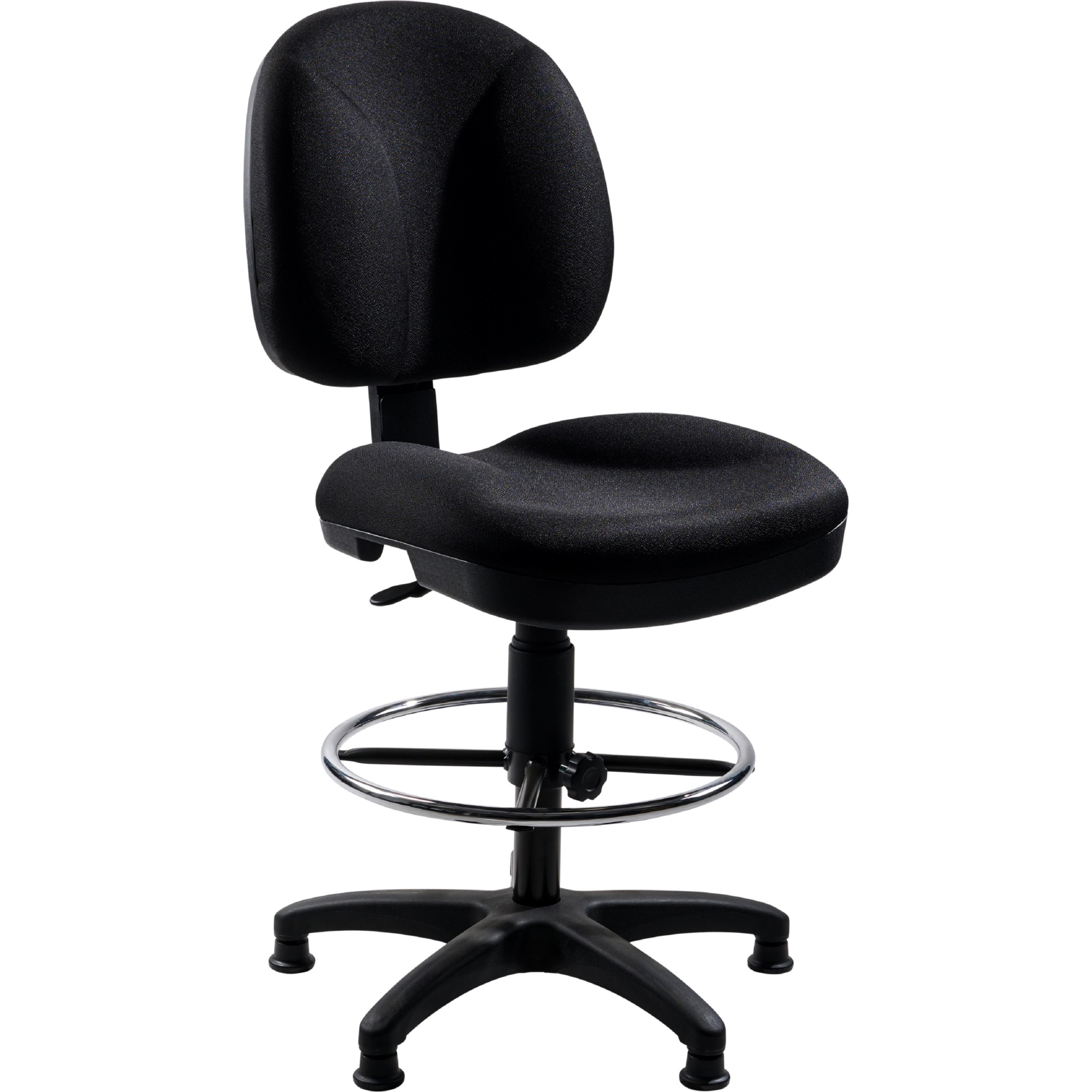 National Public Seating, Comfort Task Stool, 24.5in.-34.5in. Height, Primary Color Black, Included (qty.) 1, Seating Type Office Stool, Model# CTS